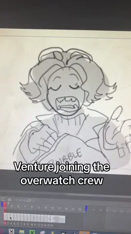 Venture more like denture lol (theyre fun) #overwatch2 #overwatch2 #art #fyp 