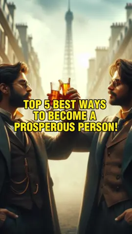 the 5 best ways to make a person prosper😱 #top5 #prosperity #money #business #financialfreedom #success 