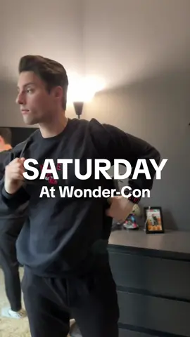 How did you spend your saturday?! #FinancialAnalyst #grwm #5to9 #9to5 #finance #wondercon #wondercon2024 