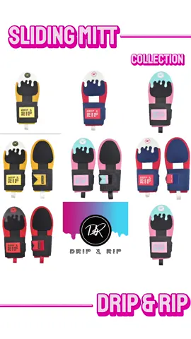 Sliding mitts in 4 colorways live now