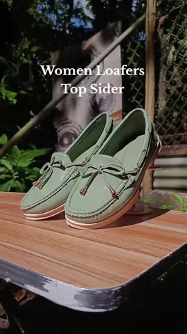 Women Loafers Top Sider Flat Shoes #flatshoes #womenloafers #topsider 