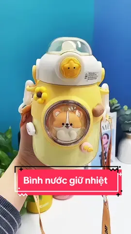 Bình nước giữ nhiệt cute #binhnuoc #binhnuocgiunhiet #binhgiunhiet #binhnuocgiunhietinox #fyp 