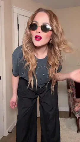 The coolest pants I have found here on TikTok. #tiktokshop #ootdfashion #grwm #fashiontiktok #widelegpantsoutfit 