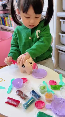 Bộ đồ chơi heo làm mỳ đất set cho bé #dochoimoi #dochoi #dochoihottrend68 #xh #dochoidatset #dochoidatnan #fyp 