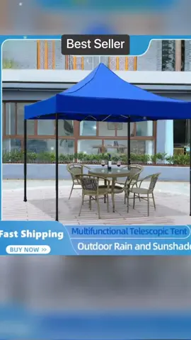 HEAVY DUTY Tent 3x3M/2x2M Foldable Retractable Tent water proof coating Adjustable Height (COMPLETE SET) #canopy #tent #camping #fyp 