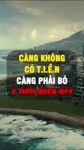 Càng không có t.iền càng phải bỏ 4 thói quen này #baihoccuocsong #LearnOnTikTok #Xuhuong #HappyMindBooks #chamngonsong #trietlycuocsong 