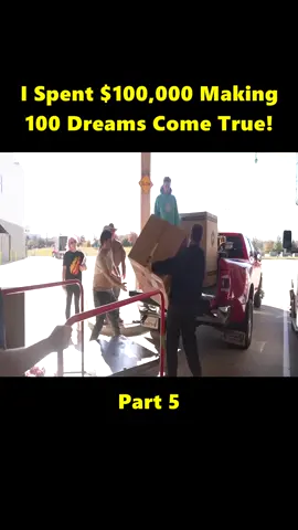 I Spent $100,000 Making 100 Dreams Come True! (5)