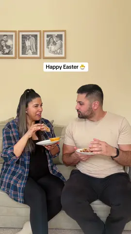 Easter Is A Time For Indulgence 😋 @Co-op #couple #eastertreats #pregnancyjourney #marriedlife #couplestiktok 