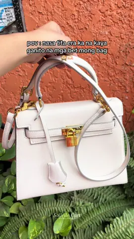 CLICK HERE! 👉🏻@🛒 solleile.cart 👈🏻Nasa tita era naba ang lahat? 🥹💯 apaka ganda at elegant nitong bag na’to grabeee!! MIND BLOWING after receivinggg this!!! 🫠✨ check the yellow basket for more coloooors!  #bag #bags #elegantbag #birkinbag #classybag #titabag #titafits #solleilecart 