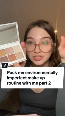 not ideal but im tryingggg Brands: @Fenty Beauty  @elfcosmetics  @Huda Beauty  @nyxcosmetics_uk  #MakeupRoutine #makeup #sustainablemakeup #packwithme 