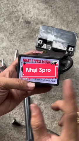 Nhại 3pro music bản 12 bài, tạch tè tạch tè dùng được điện 12-24v. #atrongj #xuhuong #nhai3pro #nhai3promusic 