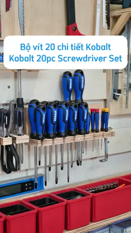 Trên tay bộ tua vít 20 chi tiết Kobalt On hand Kobalt 20pc Screwdriver Set #tools #review #onhand #test #milwaukee #ryobi #bosch #dewalt #toolszone #toolszonereview #DIY #xuhuong #trend #drill #drillbit #bitset #tape #measures #hacksaw #light #sawzall #wrench #glove #mask #chisel #sander #jobsite #cooler #safetyhelmets #hardhats #ratchet #tumbler #kobalt 