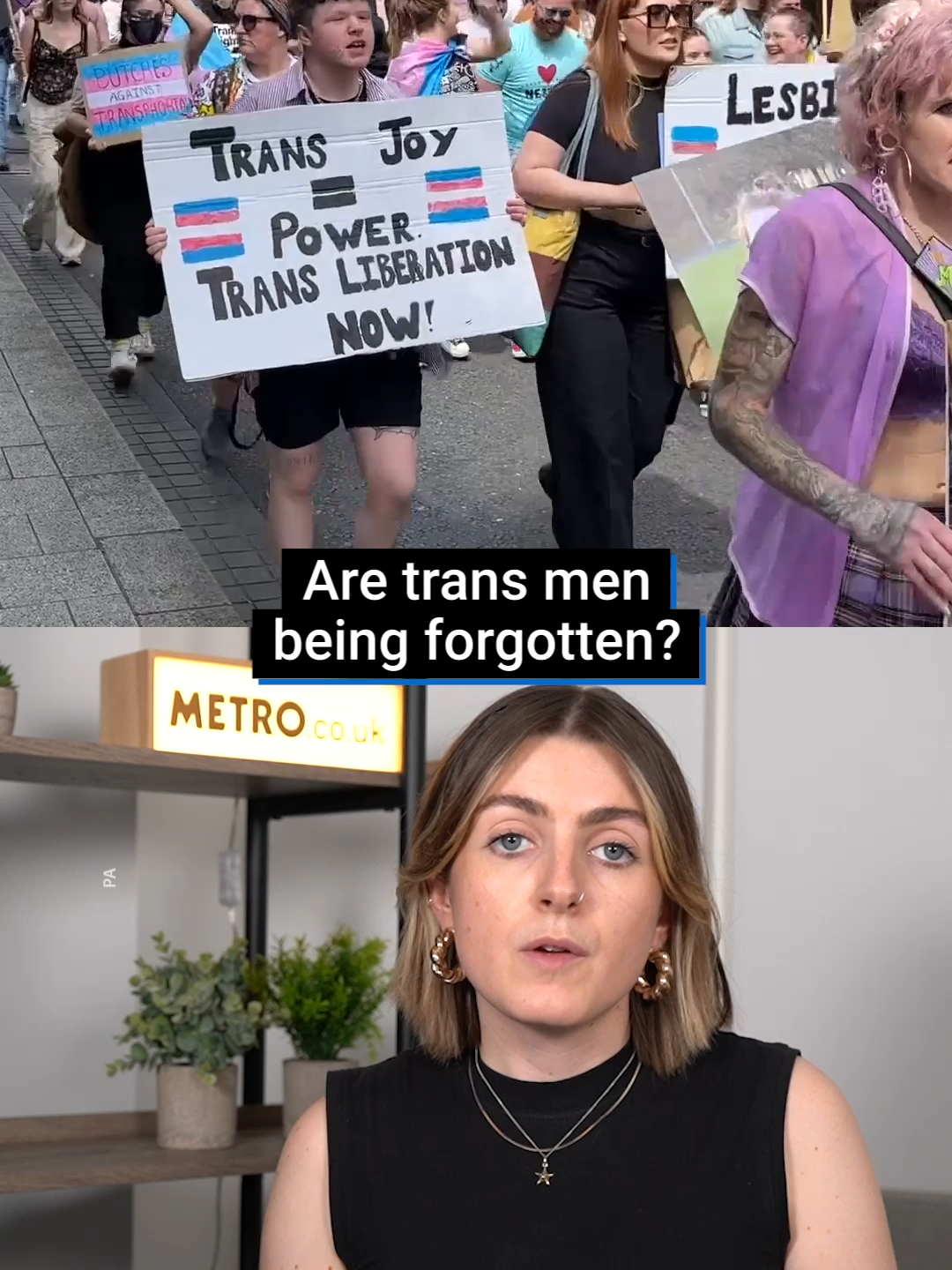 This trans visibility day, Metro spoke to Louis and Steph, two trans men who don’t think they have enough representation in the media. With transphobic hate crimes at an all time high in England and Wales, today’s world is a ‘scary time’ to be trans. But Louis and Steph question where trans men fit into conversations by politicians and the media, and why their community needs more representation. #fy #fyp #transvisibilityday #trans #lgbtq #transrights #transmenoftiktok #transmen #politics #transgender #lgbt #Pride #interview #uknews #uk #transpride