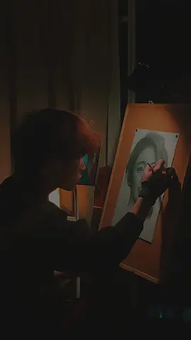 Đã từng mơ yêu một người chưa từng gặp nhưng rồi đã không còn nhớ rõ khuôn mặt ấy nữa #vẽ #art #vungart #fyp 