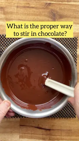 Video credit:chefjacquypfeiffer CHOCOLATE   What is the proper way to stir chocolate? Did you know the way you stir can make all the difference? One common mistake is using a folding method, which incorporates air bubbles that rise to the surface and make your creations less appealing. The proper way to stir chocolate is by submerging the end of a spatula in the chocolate and stirring gently. This method ensures that no air bubbles are trapped, resulting in a smooth and velvety texture. Follow us on Facebook at Kenya Bakers Recipes and Tutorials Hub.#inspiration #bakerskenya #bakingbusiness #cakedecoratinghack #goviral #bakinghacks #BakingBasics #cakereceipe 