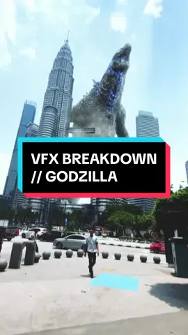 Peek behind the roar: Godzilla VFX breakdown reveals the monumental effort behind bringing this iconic titan to life. 🦖✨ #VFXReveal #GodzillaAwakens #vfxbreakdown #belakangtabir #bts #3drender #blender3d #aftereffects #vfx #cgi #compositing 