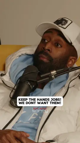 We boycottin hand jobs 😂 CC: @The Sy Ari Not Sorry Show Full episode link in my bio‼️ - #Reels #Viral #Discover #Funny 