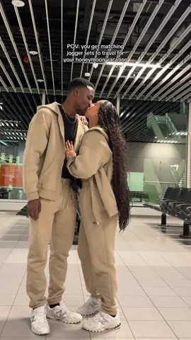 Honeymoon mode activated☑️🤍✈️ #marriedlife #blacklove #foryou #fyp #Relationship #couple 