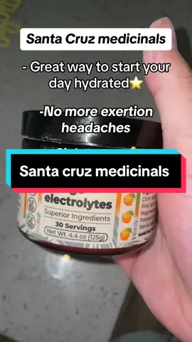 They taste amazing too😋 #santacruzmedicinals #electrolytes #fyp 