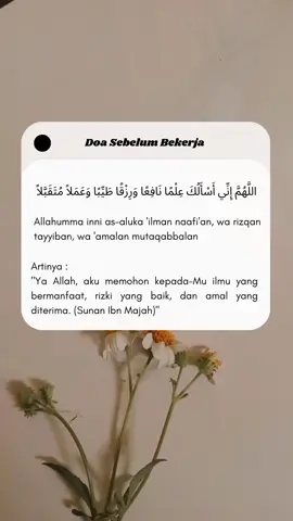 Doa sebelum bekerja versi panjang #amalan #doa #muslim #bekerja 