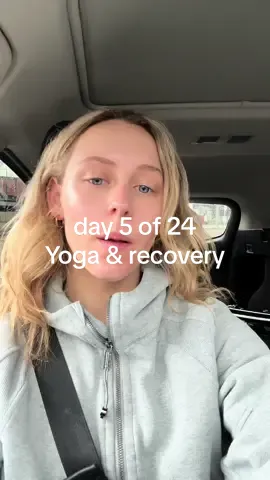 Day 5 of 24! We are recovering! #halfmarathontraining #halfmarathon #training #Running #slcmarathon #yoga #recoverytok 