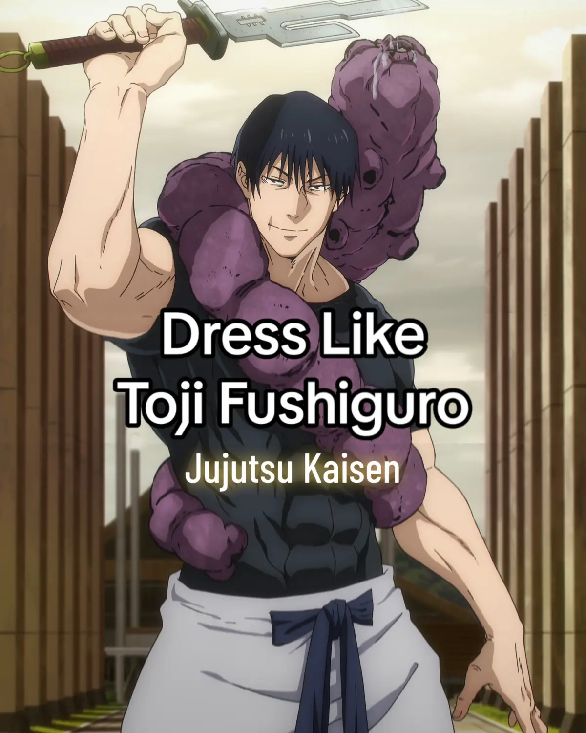 Body not included #jujutsukaisen #tojifushiguro #toji #dresslike #tojifushigurocosplay #tojicosplay 
