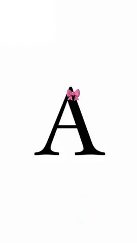 A🎀 #zyxcba #foryoupage #fyp #coquette #repost #letter #alphabet #bow #relatable 