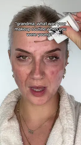 How my makeup will look when I’m old, ib: @janelle zharmenova 