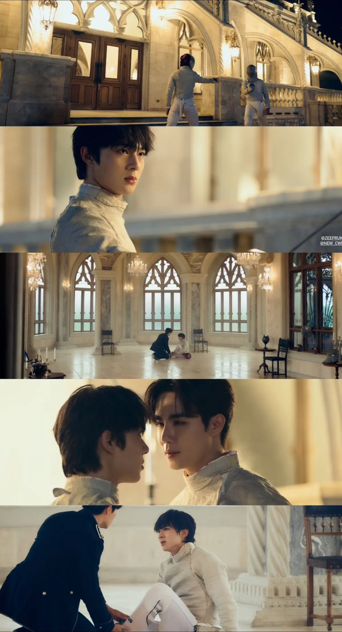 Last video for tonight ! I hope everyone watched the pilot on YouTube it's very worth it 👌🏾 💕 Tomorrow I will post some bts 😌 #nunew #ZeePruk #ZeeNuNew #Zonzon #nananu #zunshine #thenextprinceseries  #ข้ามฟ้าเคียงเธอ2024 