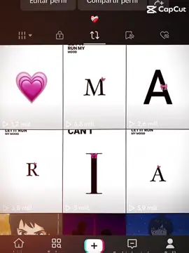 Maria 💕 #lettertrend 