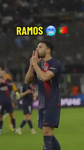 Ramos’ cold celebration 🥶🇵🇹 #Ligue1 #SportsTikTok #ramos #goal #but #classique #ompsg #cold #celebration #portugal #paris @psg 