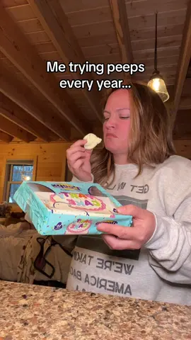 Why do I think I will like these EVERY year?? 🤢 #peeps #easter #eastercandy #yuck #momlife #snack #candytok #easterbasket #easterbasketstuffers #fyp #fypシ #fyppppppppppppppppppppppp #mom #momsbelike 