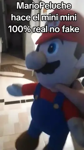 MarioPeluche hace el mini mini #mariobros #parati #fyp @⭕♦️El_Mario_Xdd♦️⭕ @tete #Viral #pinchetiktokponmeenparati #minimini