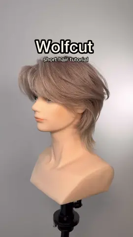 Easy wolfcut step by step #haircuttutorial do it or regret your life 💀🔪 @Kenra Professional 