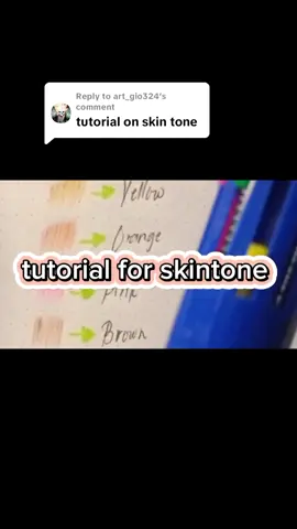 Replying to @art_gio324 I don't know how to do a tutorial, sorry😣😣😣 #turorial #multicoloredpen #skintonetutorial #drawingtutorial  #blend #trend #fyp #fypシ 