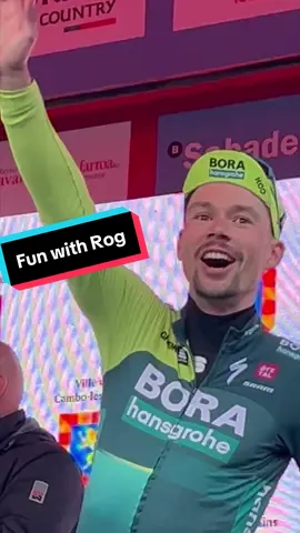 Rog having a blast as per usual 🐸 @Itzulia Basque Country #itzulia #roglic #cycling #kolesarjenje #procycling #ciclismo #cyclisme #wielrennen #radsport #bikes #bike #sport #sports #fyp #fypage