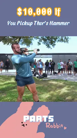 $10,000 If You Pickup Thor’s Hammer - Part 5 #unspeakable #Vlog #fyp #viral #foryou #trending