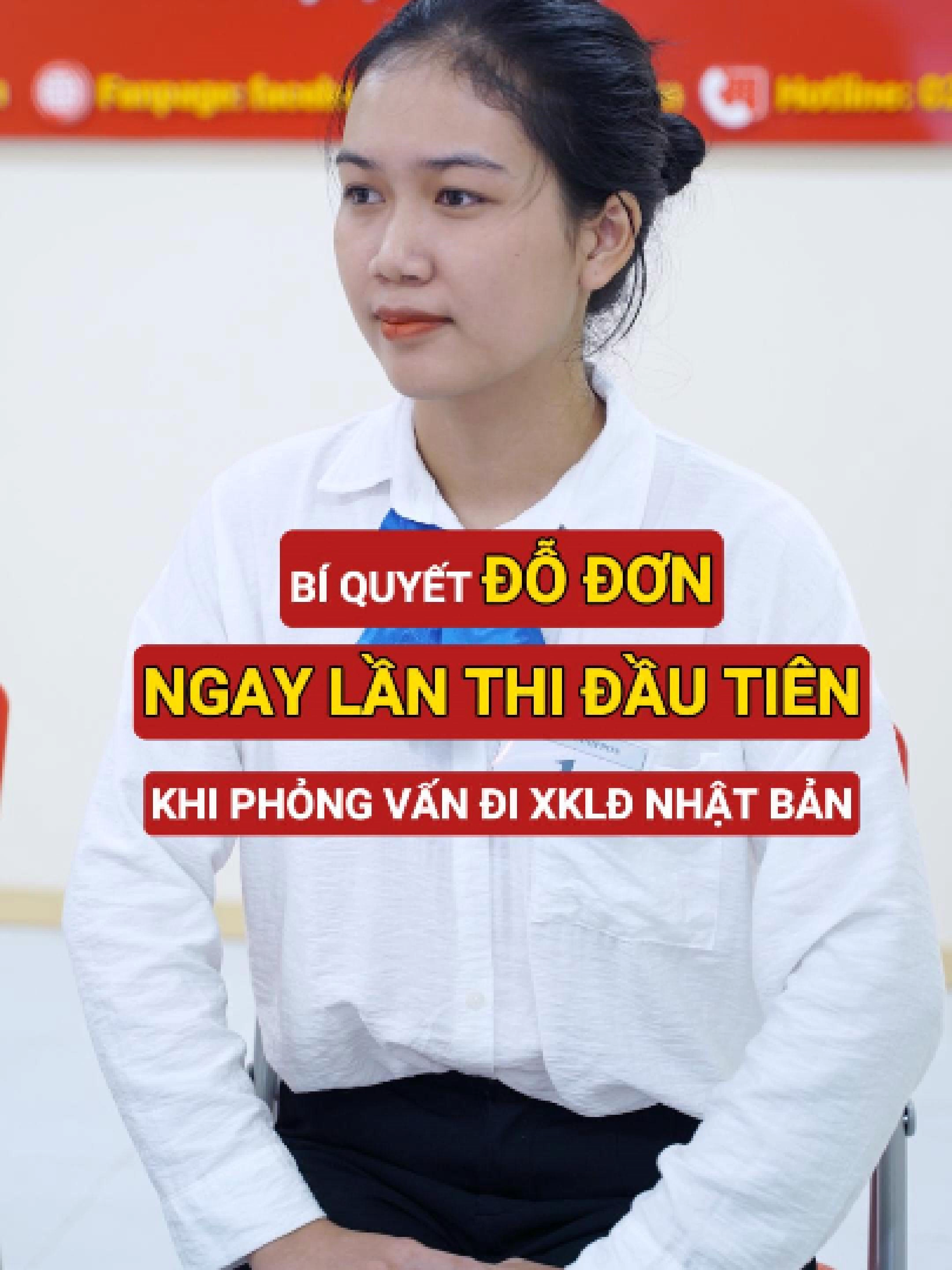 Bí quyết đỗ đơn hàng ngay từ lần thi đầu tiên khi phỏng vấn đi XKLĐ Nhật Bản mí bà đã biết chưa? Xem hết để nằm lòng bí quyết trong tay, tự tin phỏng vấn nè mí bà! #xklđ  #xklđnhatban #xklđ_nhật_bản