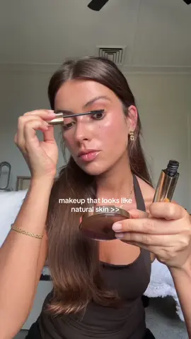 no powder or concealer club #grwm #MakeupRoutine #skincare #naturalmakeup 