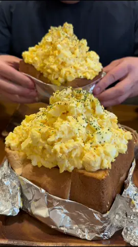 SNSでバズってるボリュームが凄すぎる卵サンド！卵好きは絶対行って！ 「バック ストリート コーヒー 京橋店」 📍 大阪府大阪市城東区野江1-1-12  #japanesefood #japanfood #japan #tiktokfood #大阪グルメ