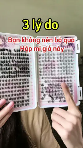 3 lý do bạn không nên bỏ qua hộp mi giả này 🥹🫶 #menreview #migia 