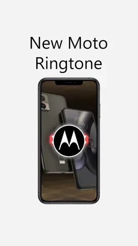 Ready to upgrade your ringtone game with the latest Moto sound? 🎵📱 Which classic tune do you think it's inspired by? #hellomoto o #motoringtone  #nostalgia