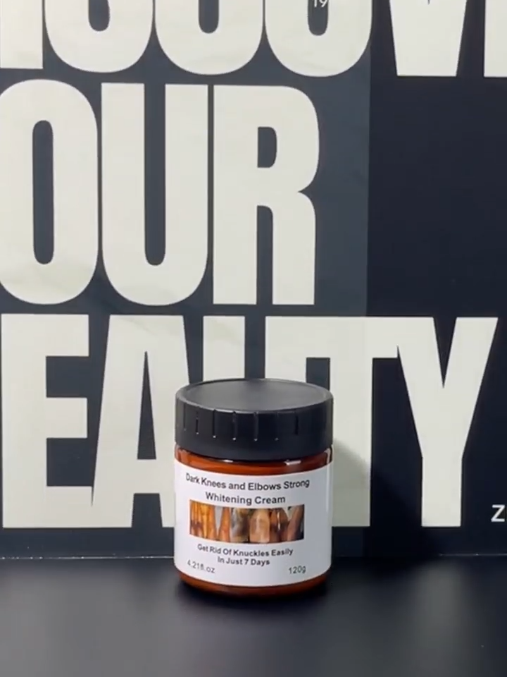 Discover the transformative power of FATAZEN's Dark Knees and Elbows Strong Whitening Cream, specifically designed to address and reduce the prominence of darker areas on your knees, elbows, and knuckles. This potent formula promises visible results in just 7 days, offering a fast track to even-toned skin. 🔑 Key Benefits: Intensive Whitening: Formulated with powerful brightening agents that penetrate deep into the skin to lighten dark patches with precision and care. Fast-Acting Formula: See the difference in just a week! Regular application reveals a more uniform skin tone, letting you wave goodbye to stubborn dark spots. Skin Nourishment: Enriched with skin-loving nutrients that not only lighten but also hydrate and soften, ensuring your joints look as healthy as they feel. 🛑 Simple to Use: Cleanse and dry the affected area thoroughly. Apply a small amount of cream to your knees, elbows, or knuckles. Gently massage until fully absorbed, morning and night. For the best results, consistency is key—continue using the cream daily. 📆 7-Day Transformation: With each passing day, witness the gradual lightening of darkened skin, as the cream diligently works to restore your natural skin tone. 🧪 Safe and Gentle: Developed with safety in mind, FATAZEN's cream is gentle on the skin, making it suitable for all skin types, even those with sensitivity. Say farewell to the frustration of dark knees and elbows. Trust FATAZEN's Strong Whitening Cream to restore confidence in your skin's appearance, allowing you to wear shorts and short sleeves with newfound pride. #FATAZENWhitening #DarkSpotCorrector #7DayTransformation #EvenToneRevolution #ConfidentSkin
