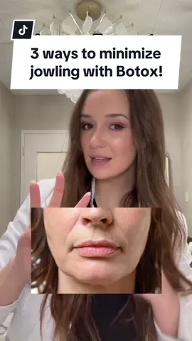 3 ways to minimize jowling with our expert aesthetic injector @Kelley 🫶🏻  #jawline #jowling #stlmo #botox #snatchedjawline #medspa #longervideos 