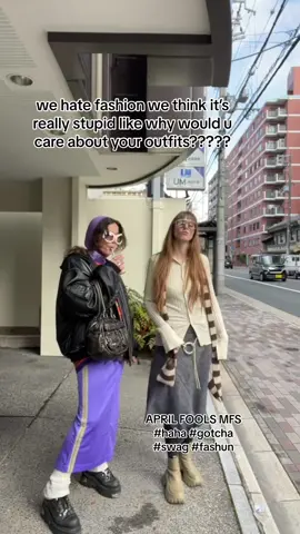 fassion is our pashion #AprilFools #lol #dumb #besties #outfitinspo 
