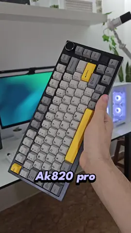 Teclado com tela custo benefício - Ajazz ak820 pro #tecladomecanico #tecladogamer #teclado #setupgamer 