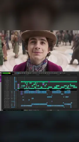 🎬 Wonka featurette editing timeline 📷 Bateman Lewis #wonka #timeline #filmeditor #avidmediacomposer #editing #editor #postproduction #mediacomposer #avid
