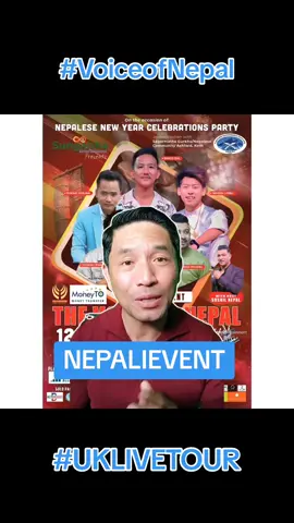 Voice Of Nepal UK Tour 2024. Starts from Friday 05 April 24. First Show in Tidworth.  Sungabha Entertainment presents  The voice of Nepal UK Tour 2024. Title Sponsor- New Laxmi Jewellers UK. Title Co Sponsor- Money to Money Transfer. Line up.,  Sushil Nepal - VofN Host Binod Rai - Winner S5 Makar Yonjan - top 4 S5 Nogen Limbu - top 4 S5 Yogesh Magar - top 4 S4 Ajesh Poudel - Artist/ team Manager Vof Nepal. Manoj Gurung - (VofN Season 5 Participants - UK resident) Subina Hirachan - (VofN Season 5 Participants - UK resident) UK Tour - 6 April to the whole month of April, 24. #voiceofnepal #voiceofnepaluktour2024 #voiceofnepalseason5 #nepalievent #nepaliukmuser🇳🇵🇬🇧 #uknepali #sungabha_entertainment #shyamlamauk #nepalicreatoruk #uknepal #nepalitiktok @Sungabha Entertainment @Newlaxmijew🌸 #ukevents #nepalikura #CapCut 