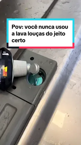Eu descobri isso esse ano, depois de usar errado por uns 20 anos kkkkk  #fy #fyp #dicas #utilidadepublica #utilidades #lavalouças #brastemp 