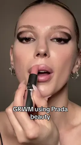 i want pradaaaaaaa 💌 went to see @Raye with @pradabeauty #makeup #beauty AD prada reveal skin optimising foundation LN10 prada dimensions palette 02 profusion  prada monochrome soft matte B108 prada paradoxe perfume 